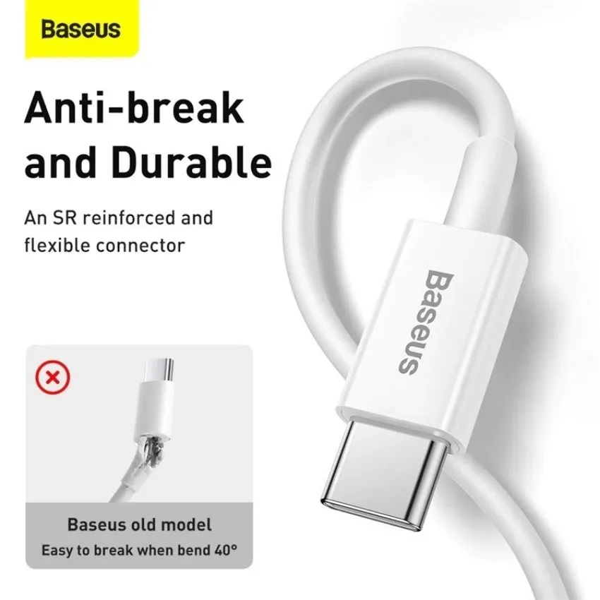 Cáp sạc nhanh siêu bền IP 20W Baseus Superior Series Fast Charging Data Cable Type-C to iP PD -Hỗ trợ sạc nhanh PD 20W dành cho iPhone 13/ Iphone 14 / PD 18W dành cho iP11/ iP XS Max- Hàng chính hãng