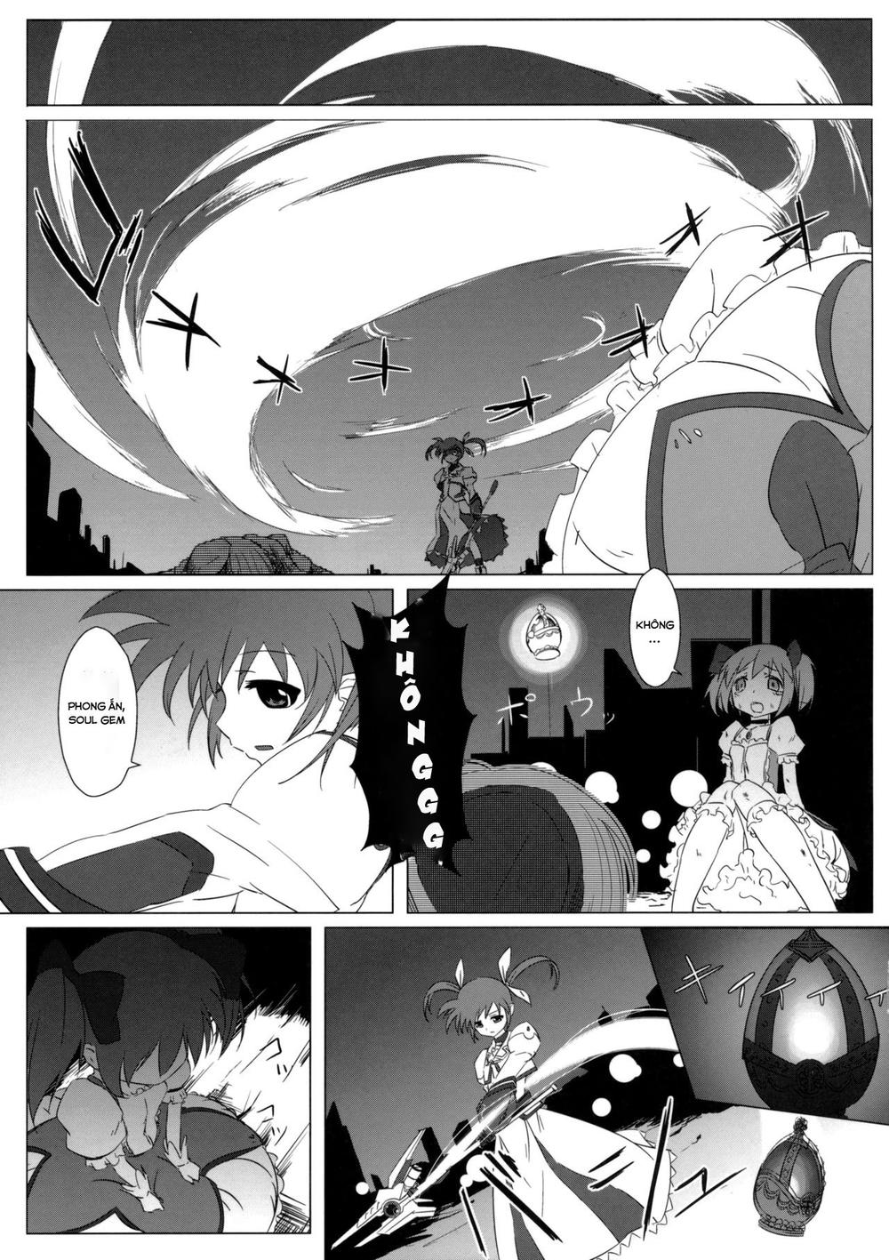 mahou shoujo lyrical nanoha x madoka (crossover) chapter 1 14