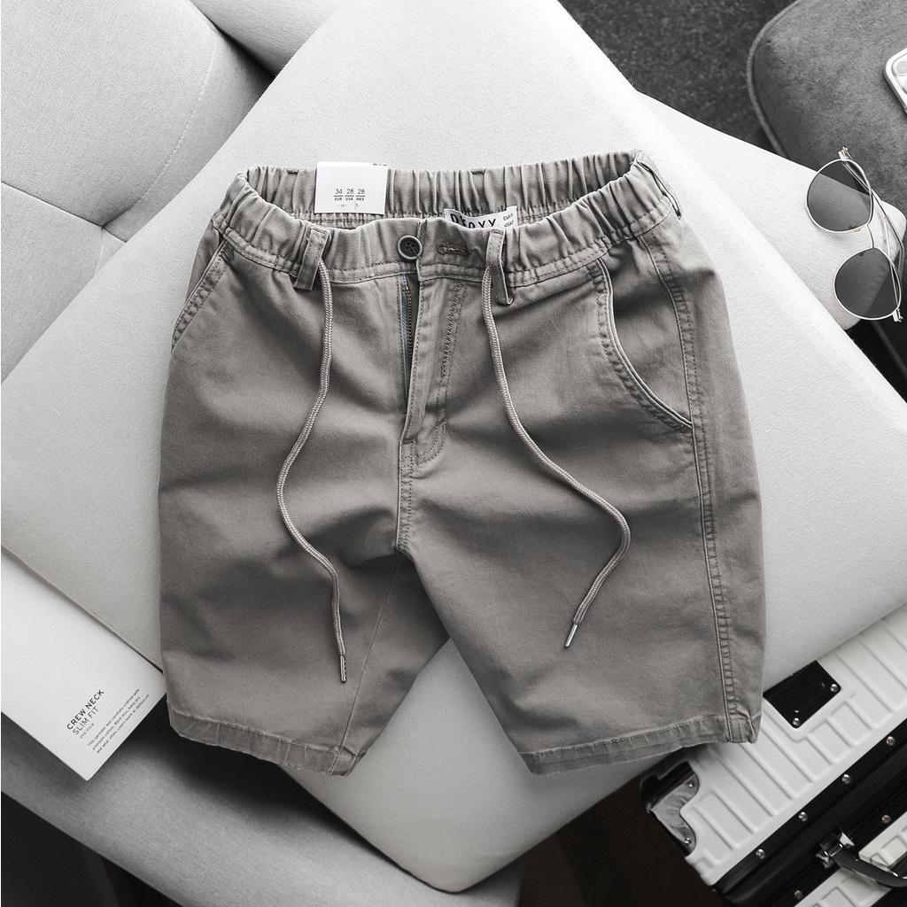 Quần short Kaki dây rút lưng thun - QSKD | LASTORE MENSWEAR