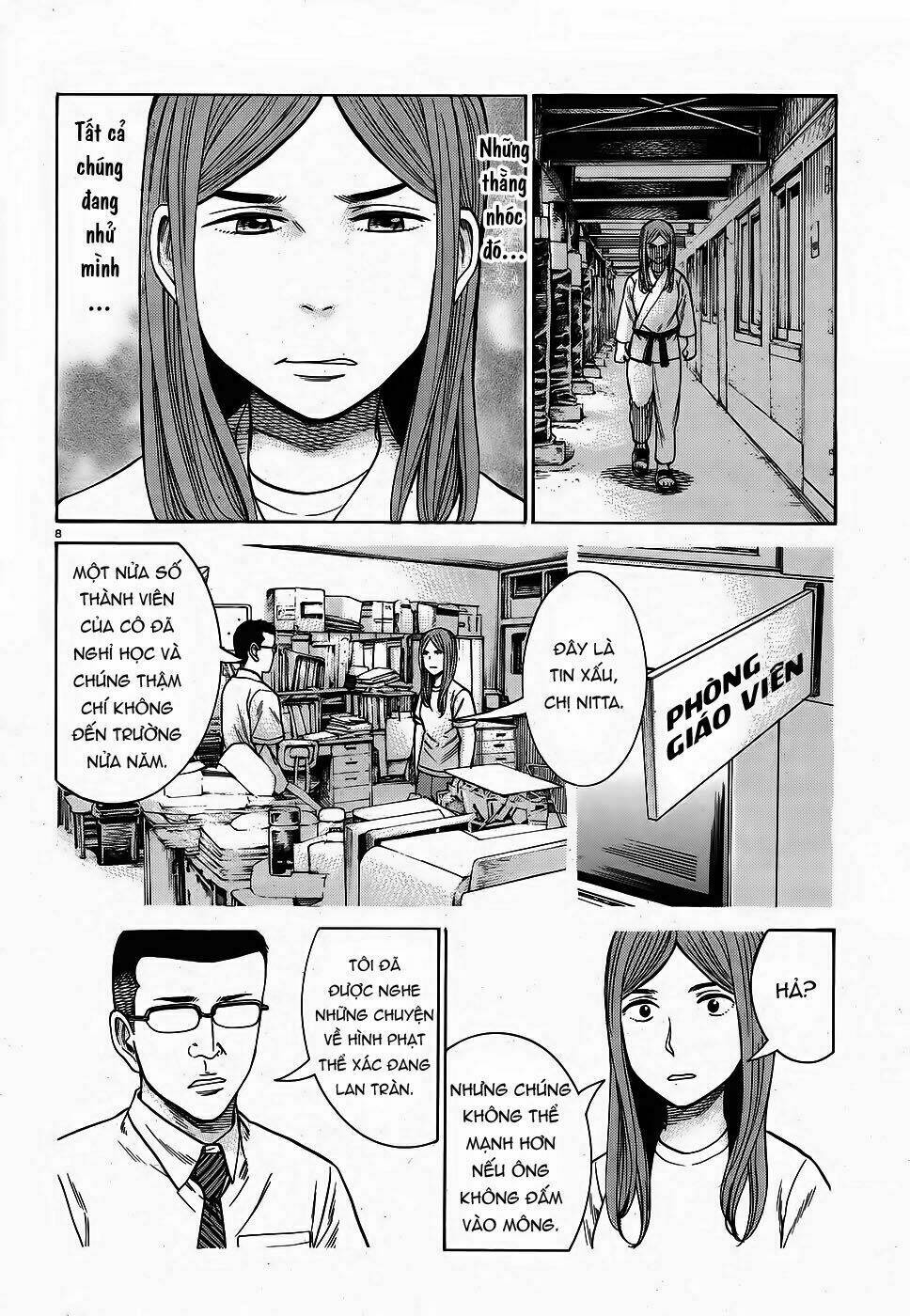 anh chàng yakuza và cô nàng siêu năng lực chapter 84 8