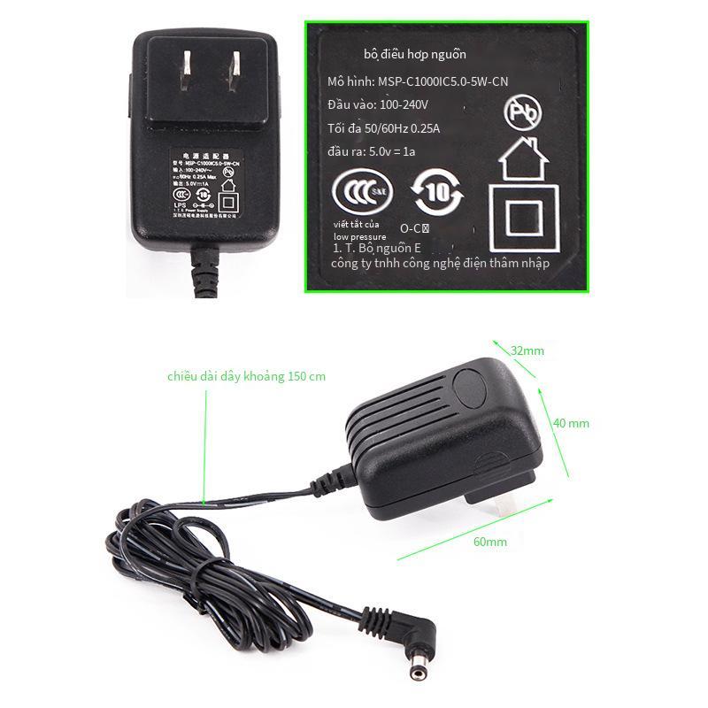 Thuận lợi nhất biến điện 5V1A/bộ sạc nguồn/bộ đổi nguồn loa đa phương tiện nguồn điện 220V/5V1A