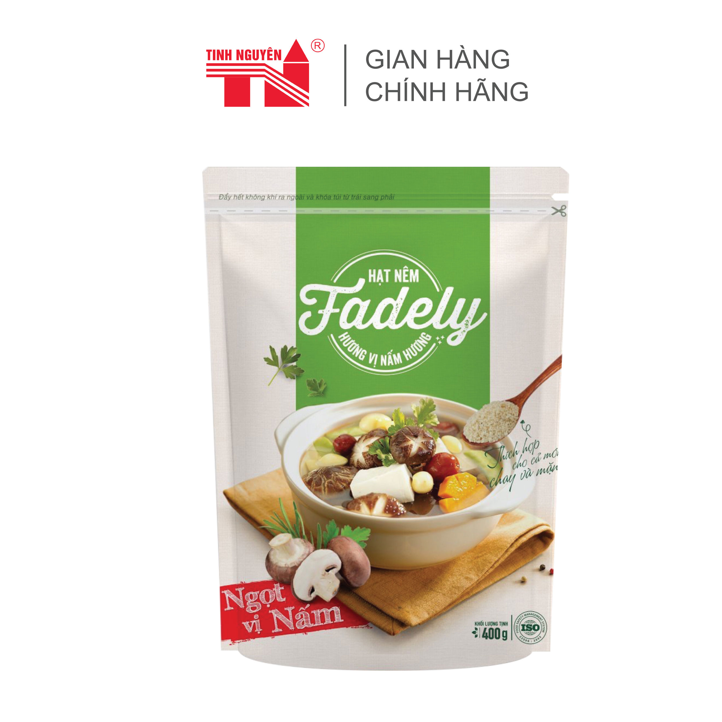 Hạt Nêm Vị Nấm Hương Fadely (400g)