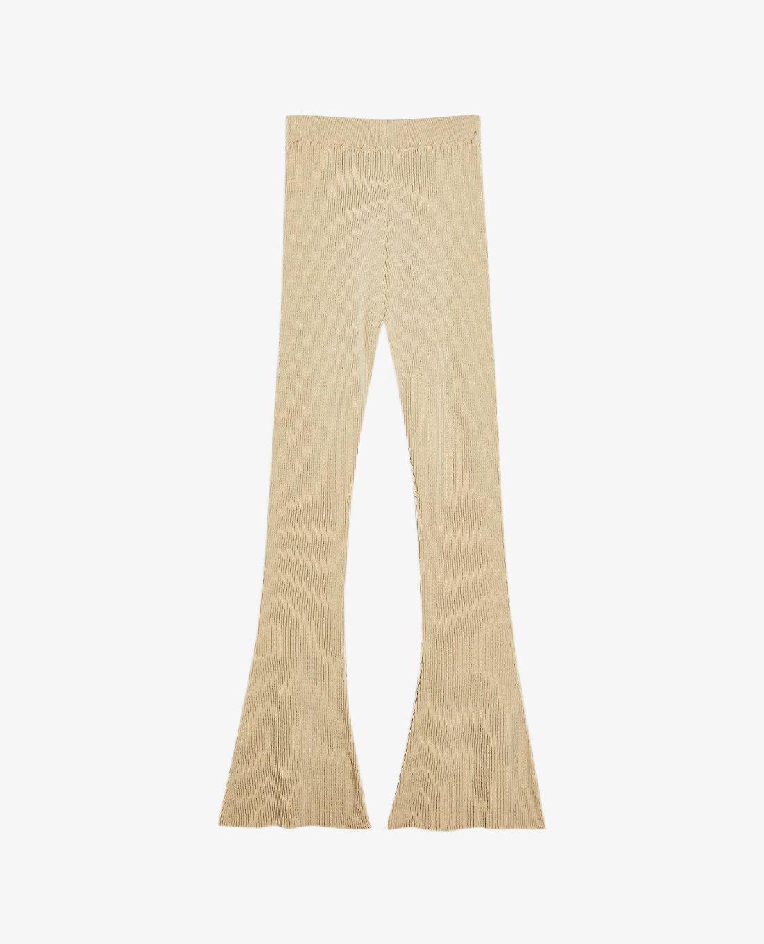 TOPSHOP - Quần kiểu nữ ống loe Flare Knitted 23D16TNEU