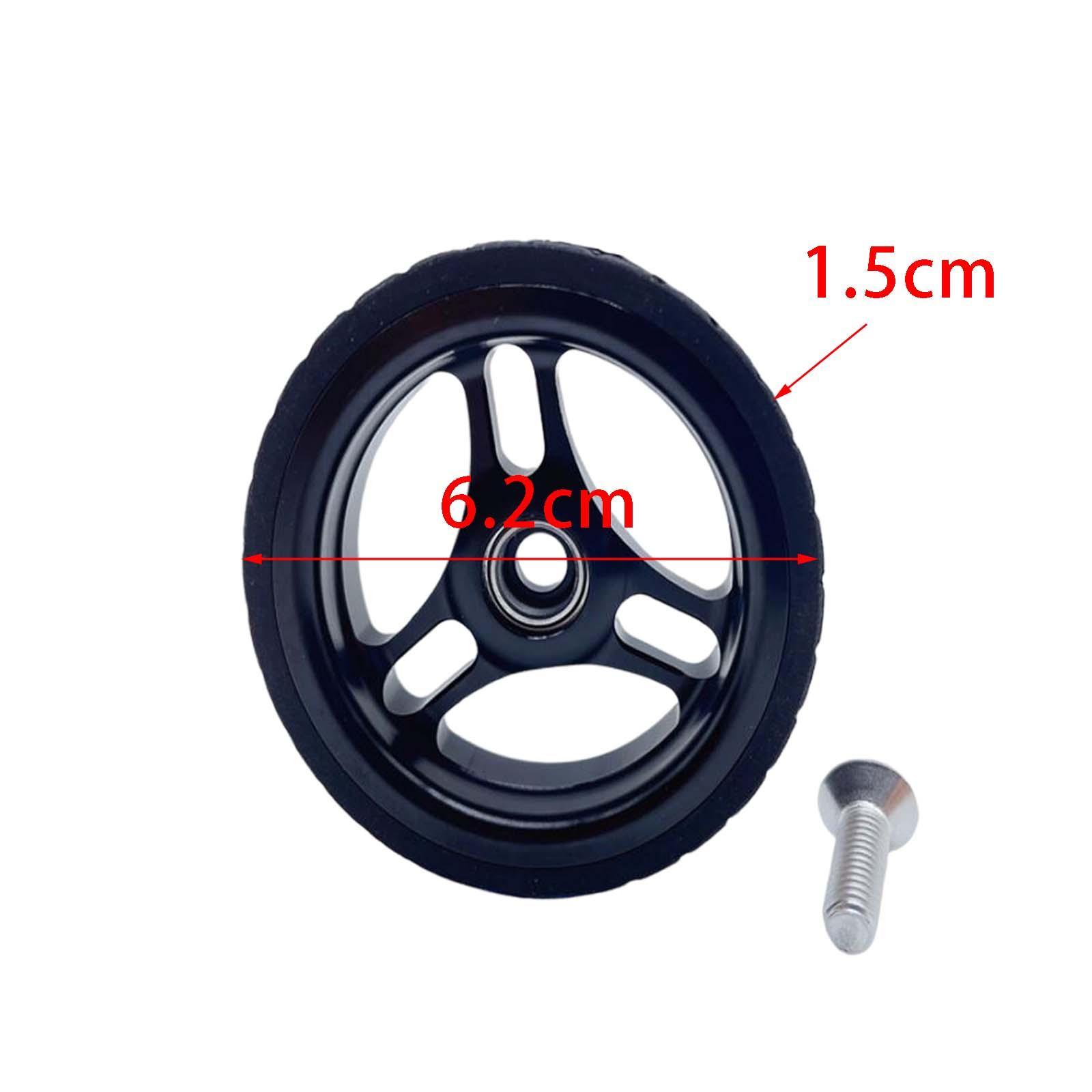 High Strength Folding Bike Easy Wheel Easywheel Bracket Set Sealed Bearing for BMX