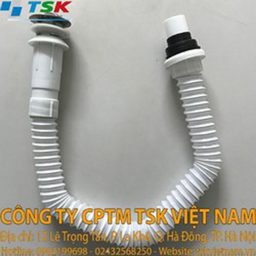 Xi phông chậu rửa mặt - Xi phông rút đầu inox cao cấp