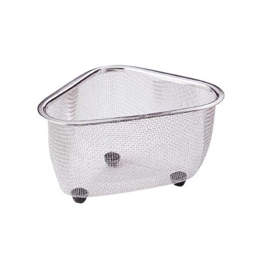 Rổ Tam Giác Inox Cao Cấp Không Gỉ Có Chân Đế Đứng - Echo Metal