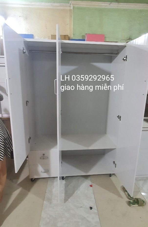 Tủ nhựa đài Loan 3 cánh 