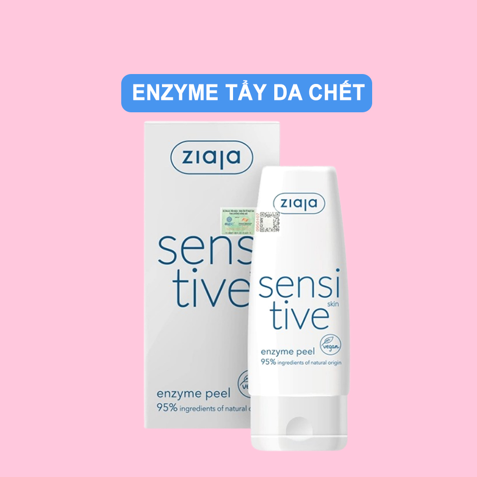 Enzyme Tẩy Tế Bào Chết Ziaja Sensitive Skin Enzyme Peeling 60ml