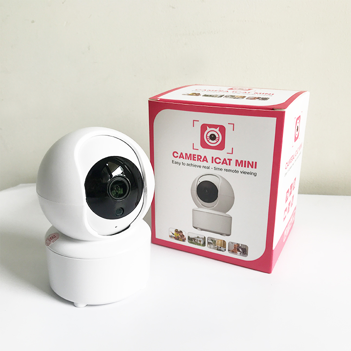 Camera IP Wifi trong nhà Hunonic ICat Mini - Hàng chính hãng