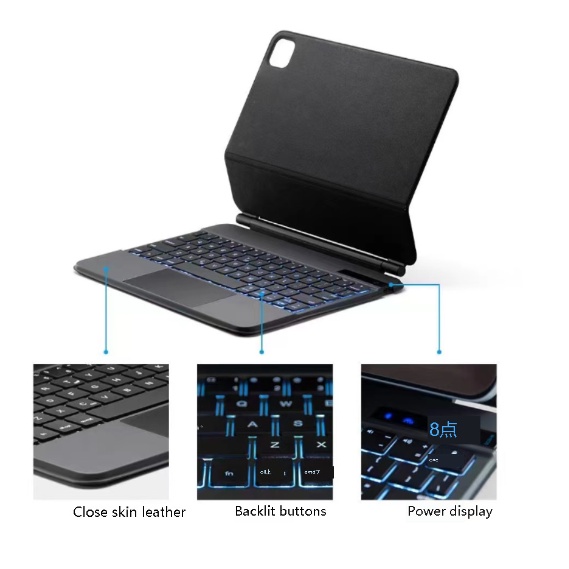 Bao Tích Hợp Bàn Phím cho Ipad Air 5/ Air 4 Magic keyboard trackpad Control