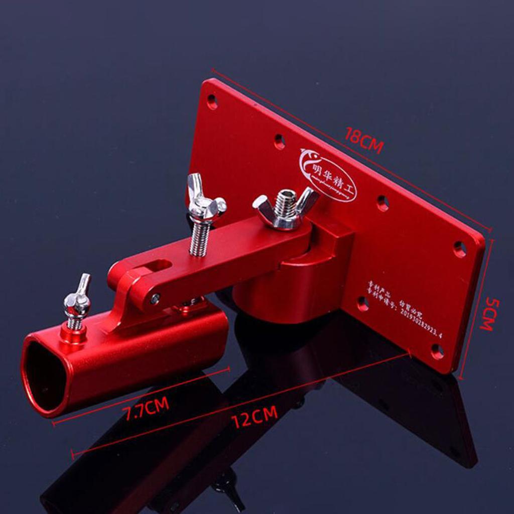 Fishing Rod Tube Bracket Fishing Pole Stand Rest Clamp Fishing