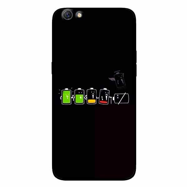 Ốp lưng in cho Oppo F1s Cạn Pin