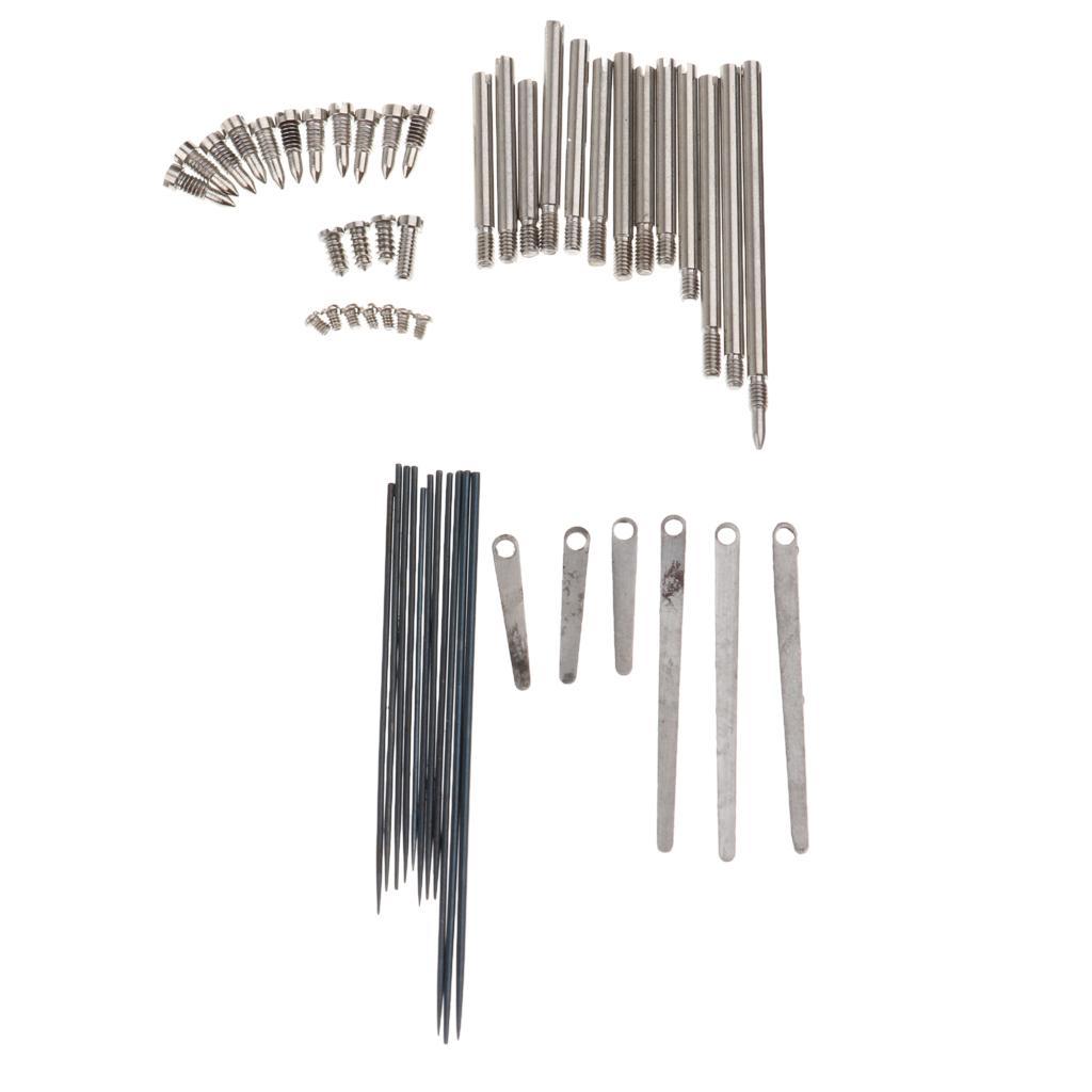 2X DIY Steel Spring Leaf w/ Reed   Key Roller for Clarinet Woodwind Parts
