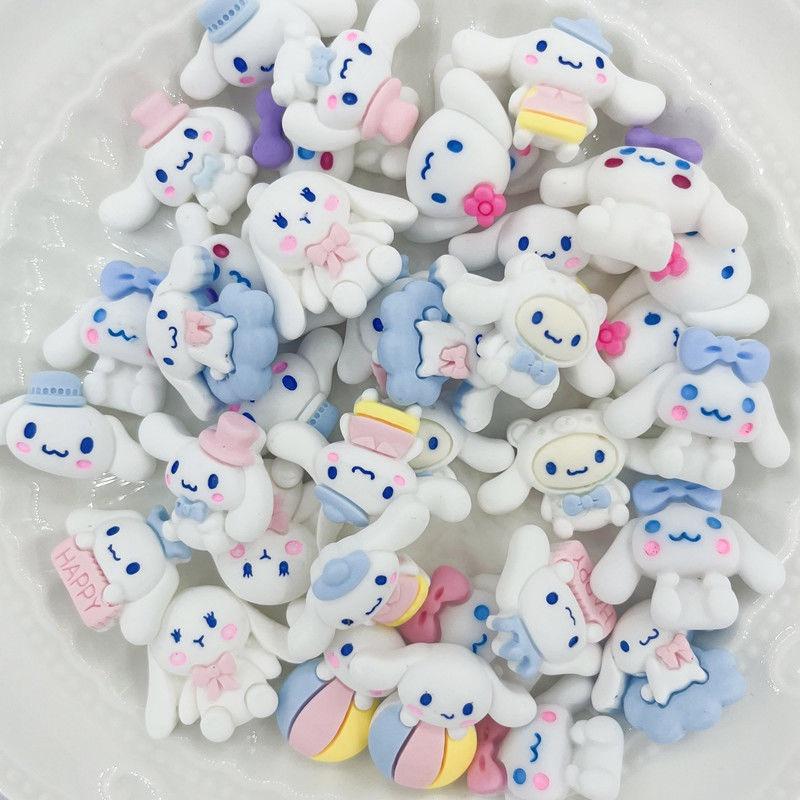 Charm cinnamoroll Sanrio characters trang trí DIY ốp điện thoại, gương, cặp tóc