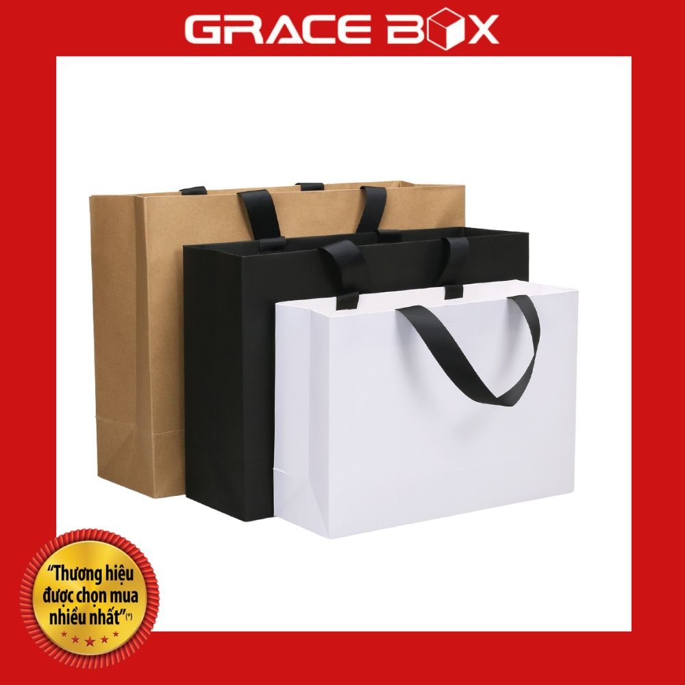 Túi Giấy Kraft Nhật Bản Cao Cấp - Sản Phẩm Chất Lượng Cao Và Sang Trọng - Siêu Thị Bao Bì Grace Box