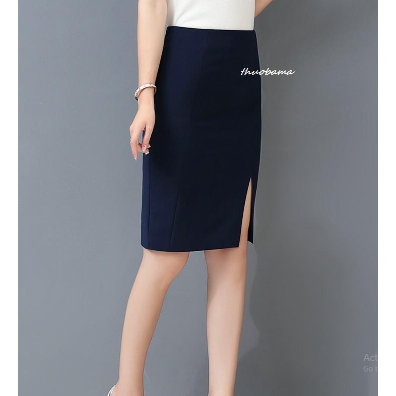 chân váy bút chì công sở