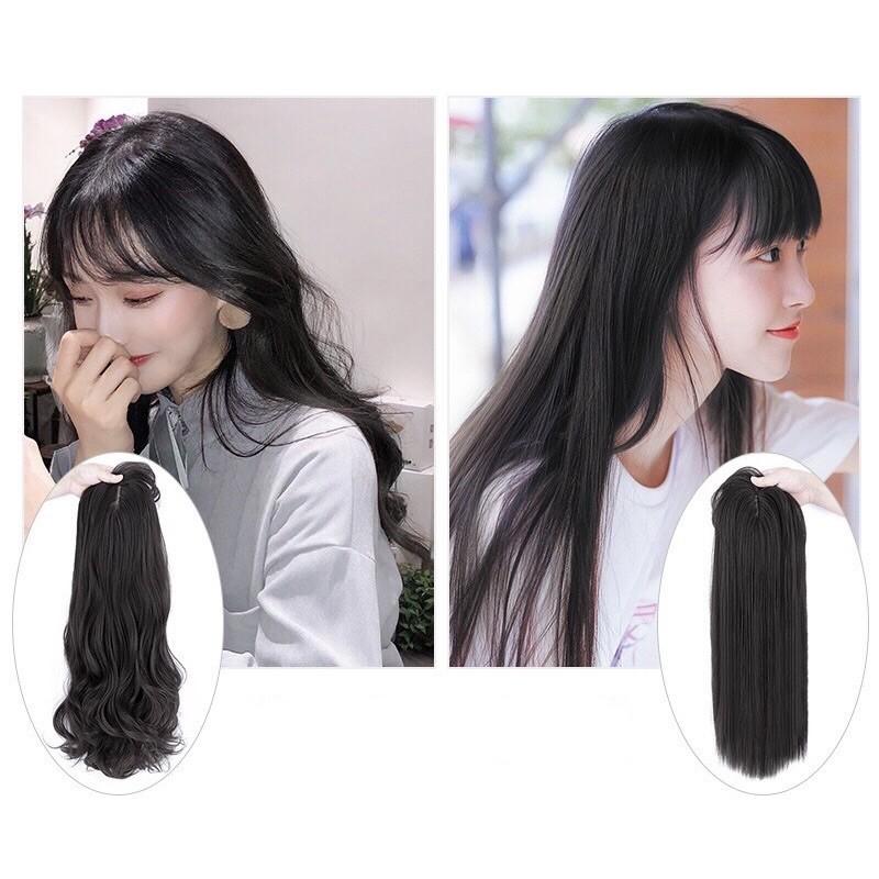 TÓC CHE HÓI CHO NỮ DÀI THẲNG VÀ XOĂN SIÊU CẤP HÀN QUỐC