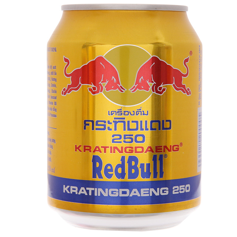 Thùng 24 Lon Nước Tăng Lực Red Bull 250ml x24 Lon (Bao Bì Mới)