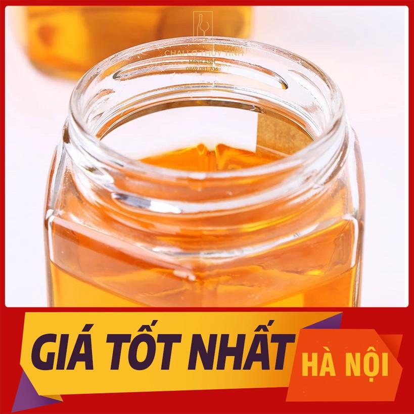 Hũ Lục Giác Nắp Thiếc 380ML