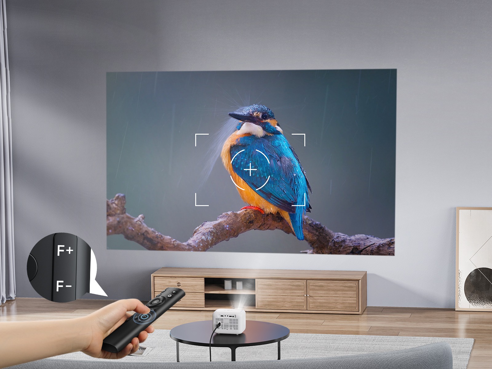 Máy chiếu Mini thông minh Yaber L1 Android Tivi hỗ trợ Full-HD 1080p 4K- Hàng Chính Hãng - Thương hiệu Máy chiếu mini Máy chiếu gia đình văn phòng tốt nhất