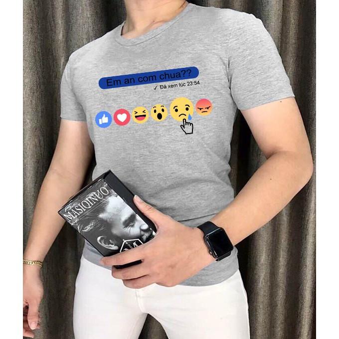 (Siêu Độc) Áo thun em ăn cơm chưa siêu hot | hàng thun cotton mềm mịn bao đẹp