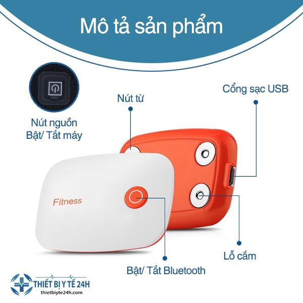 Đai massage lấy lại vóc dáng thon gọn Fitness 1102, Đai Massage Bụng Thông Minh Giúp Chị Em Lấy Lại Vóc Dáng Thon Gọn