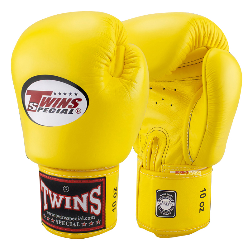 Găng Tay Boxing và Muay Thai Twins Special 10oz - Vàng