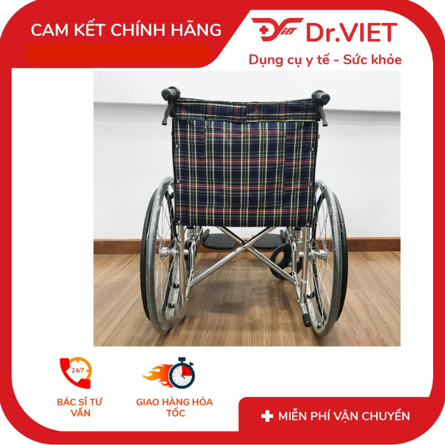 Xe lăn thường lucass X-97 ,X97J [Chính hãng]- Dễ dàng vệ sinh, chịu được tải trọng lớn, tự di chuyển, thoải mái, gấp gọn dễ dàng, dễ chịu, êm ái, chịu lực tốt, có độ bền cao