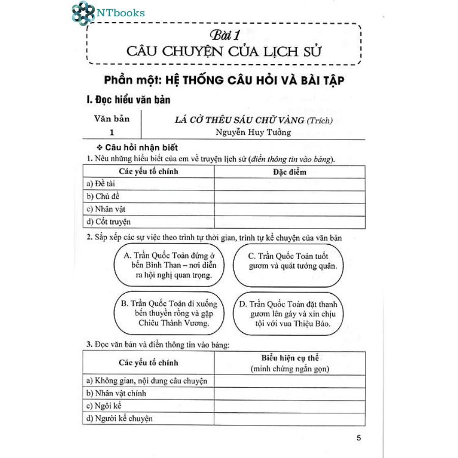 Sách Phát Triển Kĩ Năng Đọc - Hiểu Và Viết Văn Bản Theo Thể Loại Môn Ngữ Văn 8