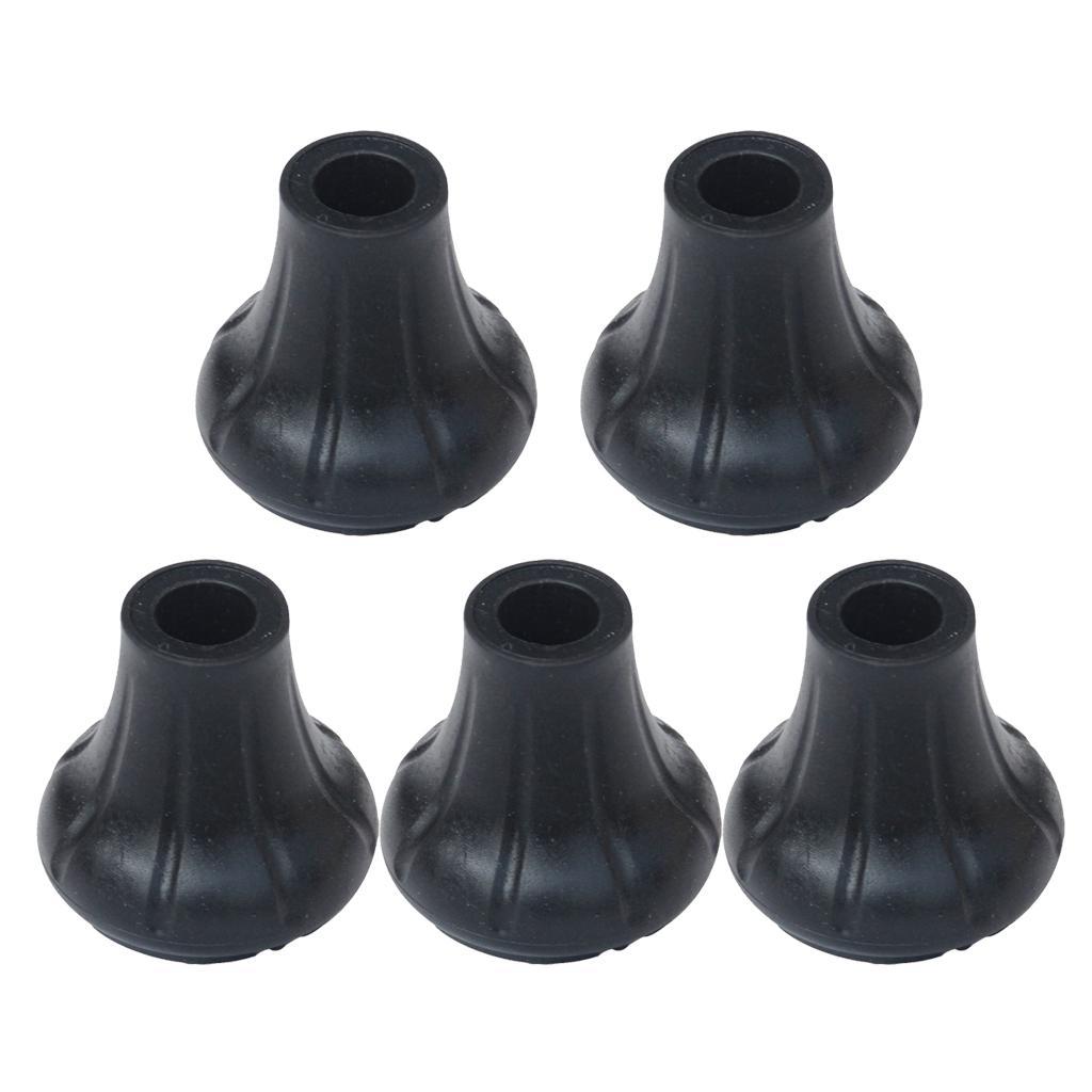 Trekking Poles Tips Caps Pads Shock-Absorbing Lightweight