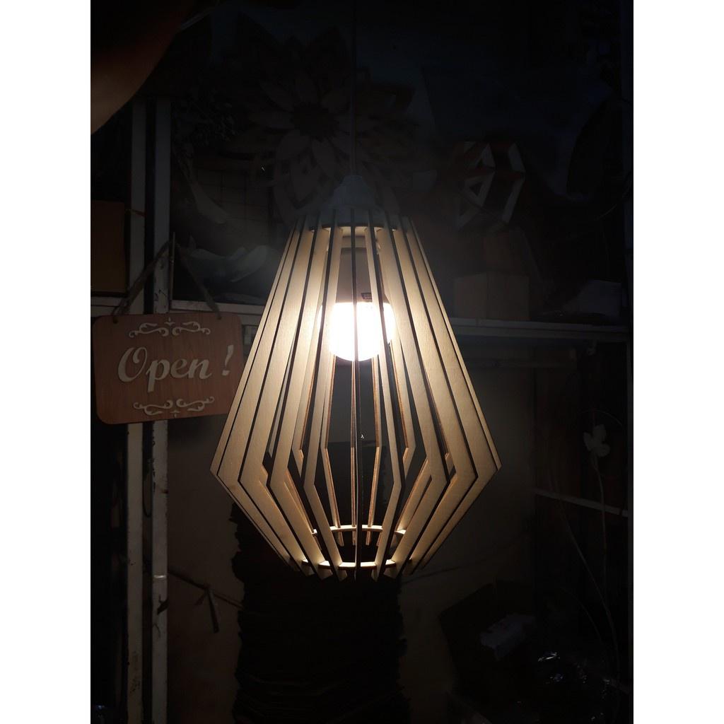 Đèn Gỗ DIY 058