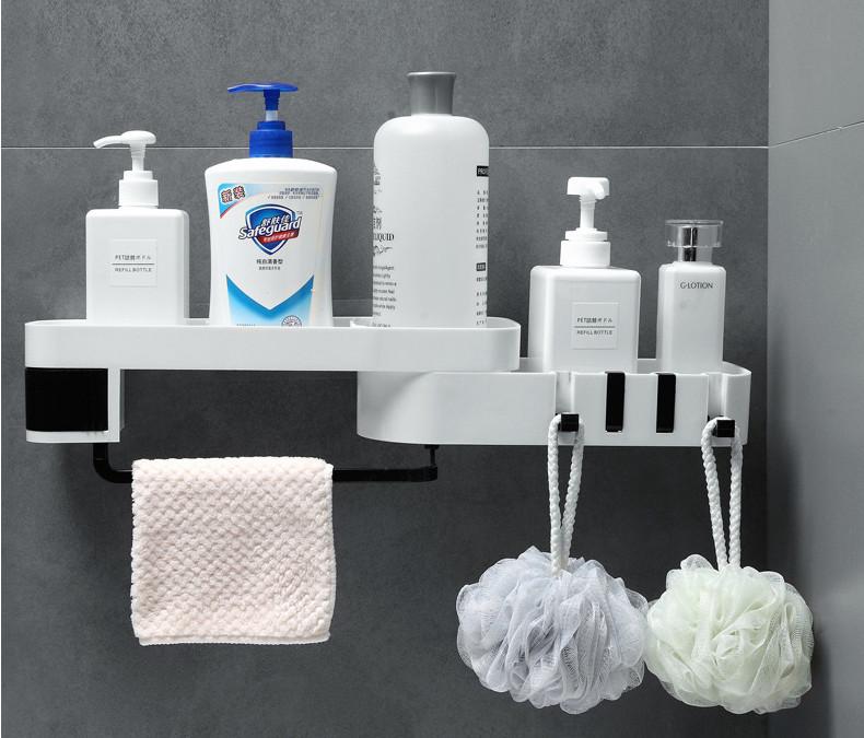 Kệ để đồ nhà tắm xoay 180 2 tầng sang trọng siêu chắc chắn, tiện dụng GD236-KNTXoay