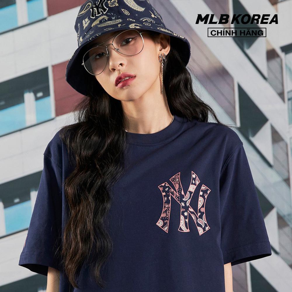 MLB - Áo thun cổ tròn ngắn tay Paisley Mega Logo 3ATSI0124