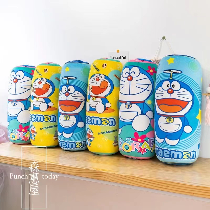 Gối Ôm Doremon (Doraemon) Dễ Thương Siêu Mềm Mịn (65cm) Vải Miniso Co Giãn 4 Chiều, Hàng Xịn Cao Cấp Loại 1 (Tặng Kèm 1 Ví Da 12 Ngăn Đựng Thẻ ATM, CCCD)