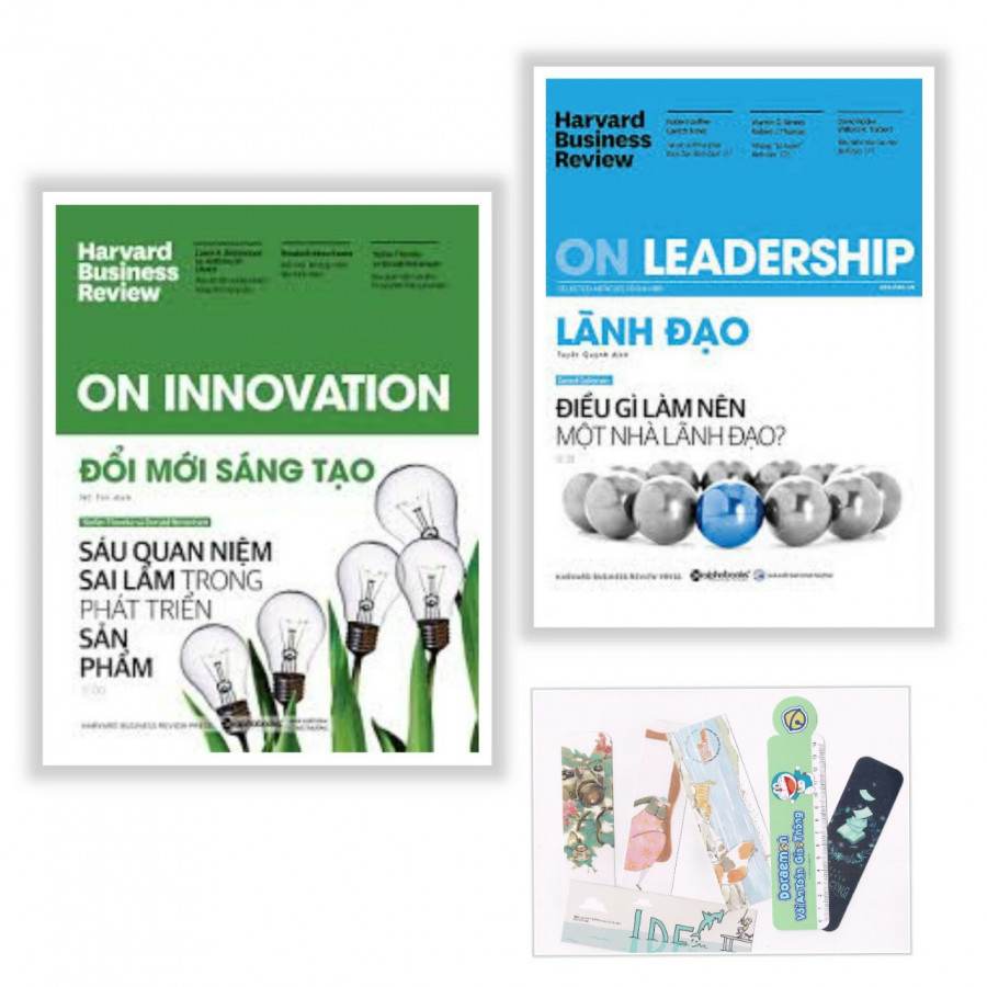 Combo 2 Cuốn: On Innovation - Đổi Mới Sáng Tạo + On Leadership - Lãnh Đạo + Tặng kèm bookmark PD