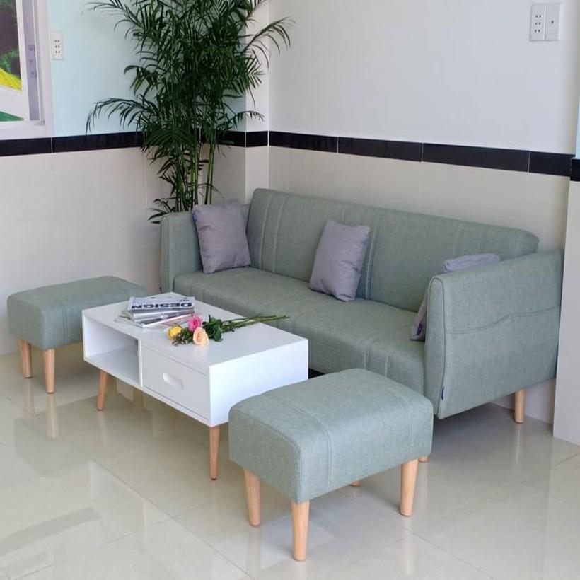 Ghế sofa bed sofa giường phòng khách - ghế có tay-trọn bộ như hình