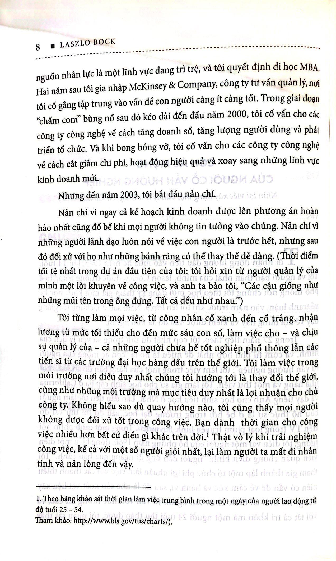 Quy Tắc Làm Việc Của Google