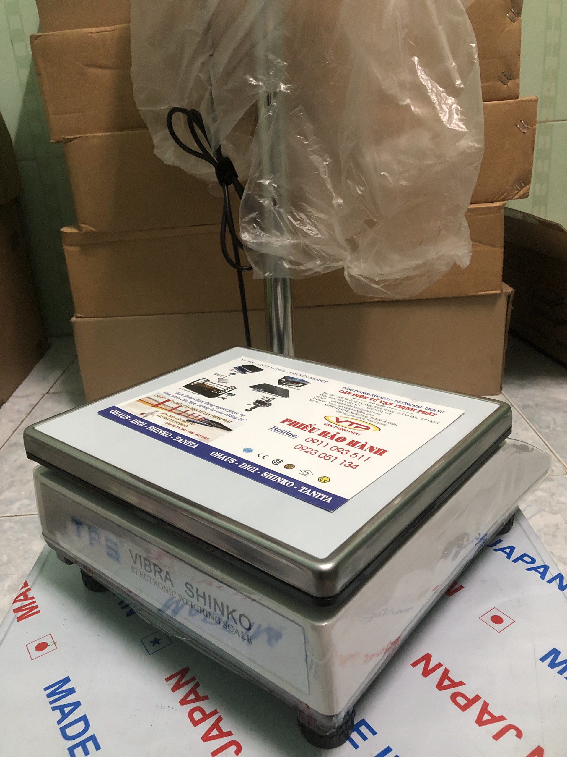 Cân Điện Tử VIBRA SHIKO TPS 30 KG 1G