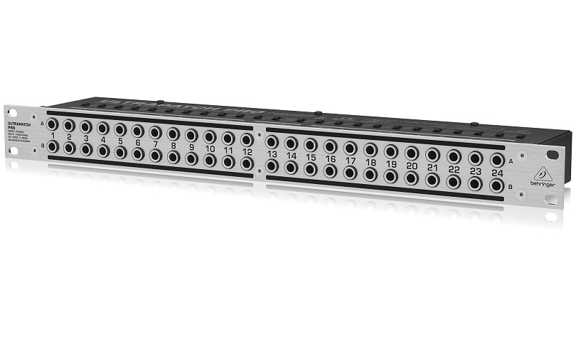 PATCHPAYS Behringer PX3000 - Multi-Functional 48-Point 3-Mode Balanced Patchbay-Hàng Chính Hãng