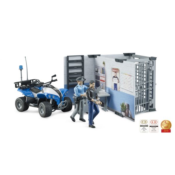 Đồ chơi mô hình BRUDER Đồn cảnh sát BRU62730