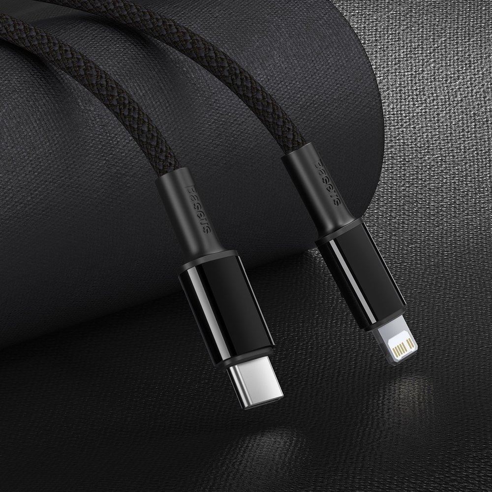Cáp sạc Baseus PD20W Baseus High Density kết nối Type-C sang iPhone dài 100CM - Hàng chính hãng