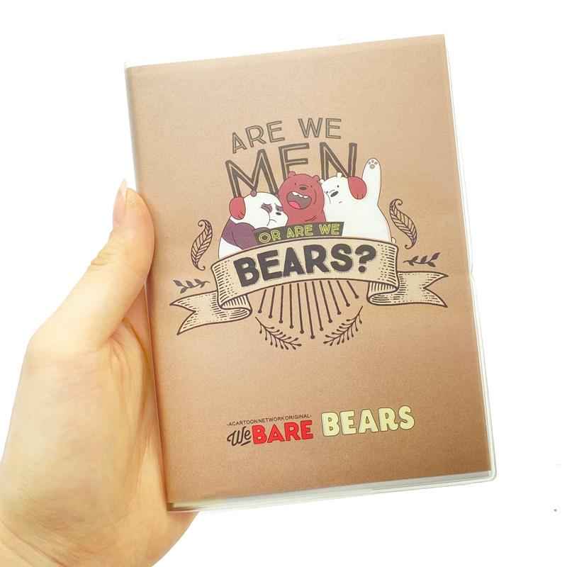 Sổ Trong Nhỏ 50-270 We Bare Bears- Mẫu 1 - Are We Men