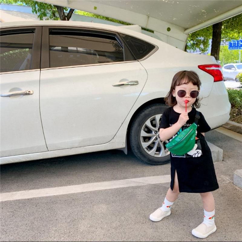 Năm 2020 Cô Gái Dễ Thương Bé Trai Túi Quân Trẻ Em Hông Nữ Chắc Chắn Màu Sắc Nữ Dây Túi Du Lịch Thời Trang Điện Thoại Túi Ngực Túi túi Messenger