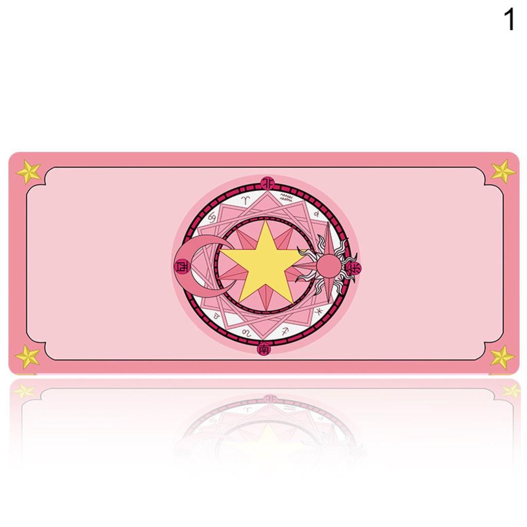 Tấm lót bàn phím chuột in họa tiết hoạt hình thủ lĩnh thẻ bài Sakura