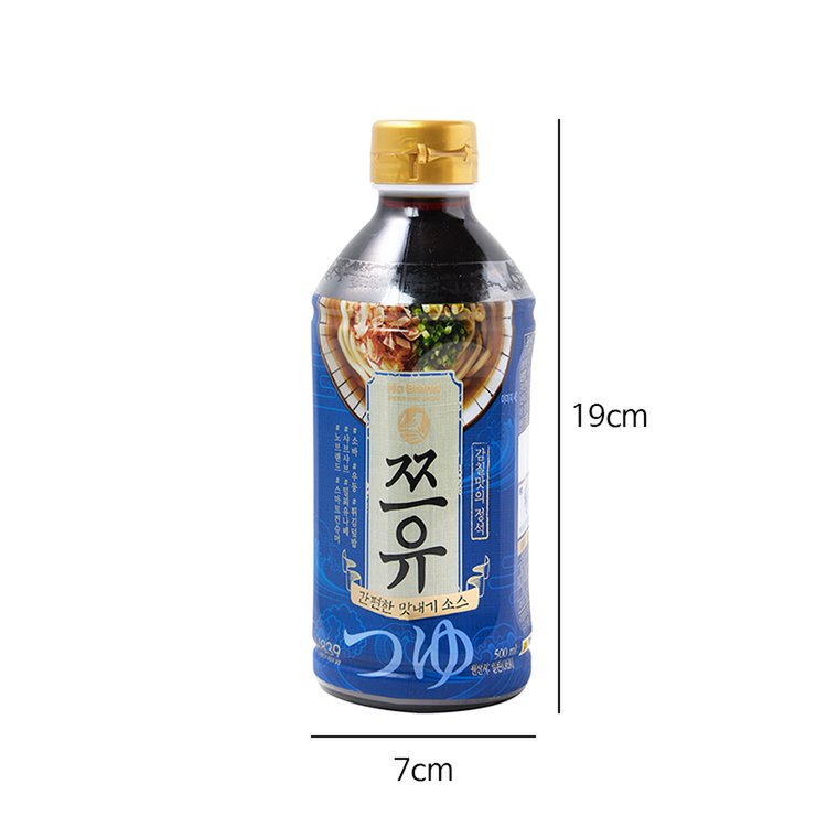 Nước Tương Tsuyu Dùng Với Mì Soba, Udon, Kiều Mạch No Brand 500ml