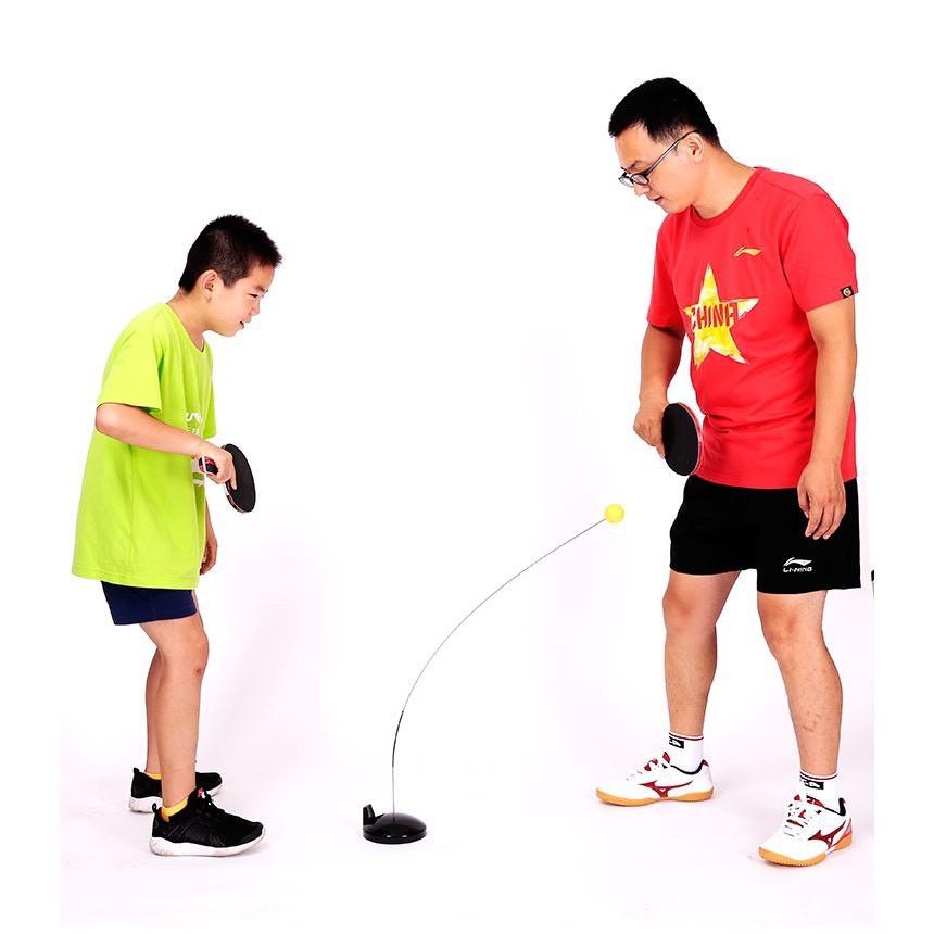 BÓNG BÀN PHẢN XẠ 2 LOẠI VỢT GỖ