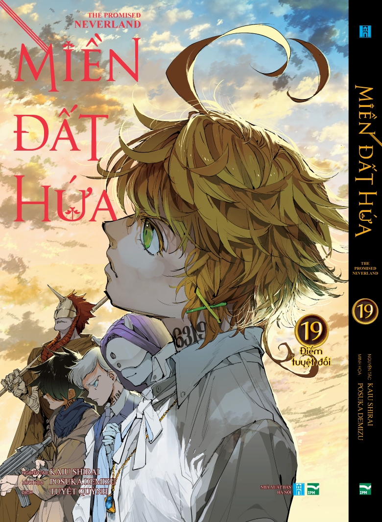 Miền Đất Hứa - The Promised Neverland - Tập 19 - Phiên Bản Bìa Đen (Black Ver) - Tặng Kèm 1 Postcard Nhựa In Màu (Hình Ảnh Bản Quyền Chỉ Xuất Hiện