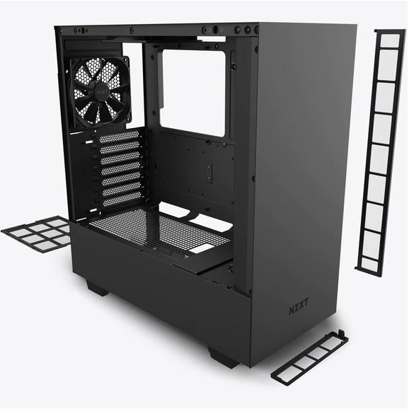 Vỏ Case Máy Tính NZXT H510 Màu Đen Sần - Hàng Chính Hãng