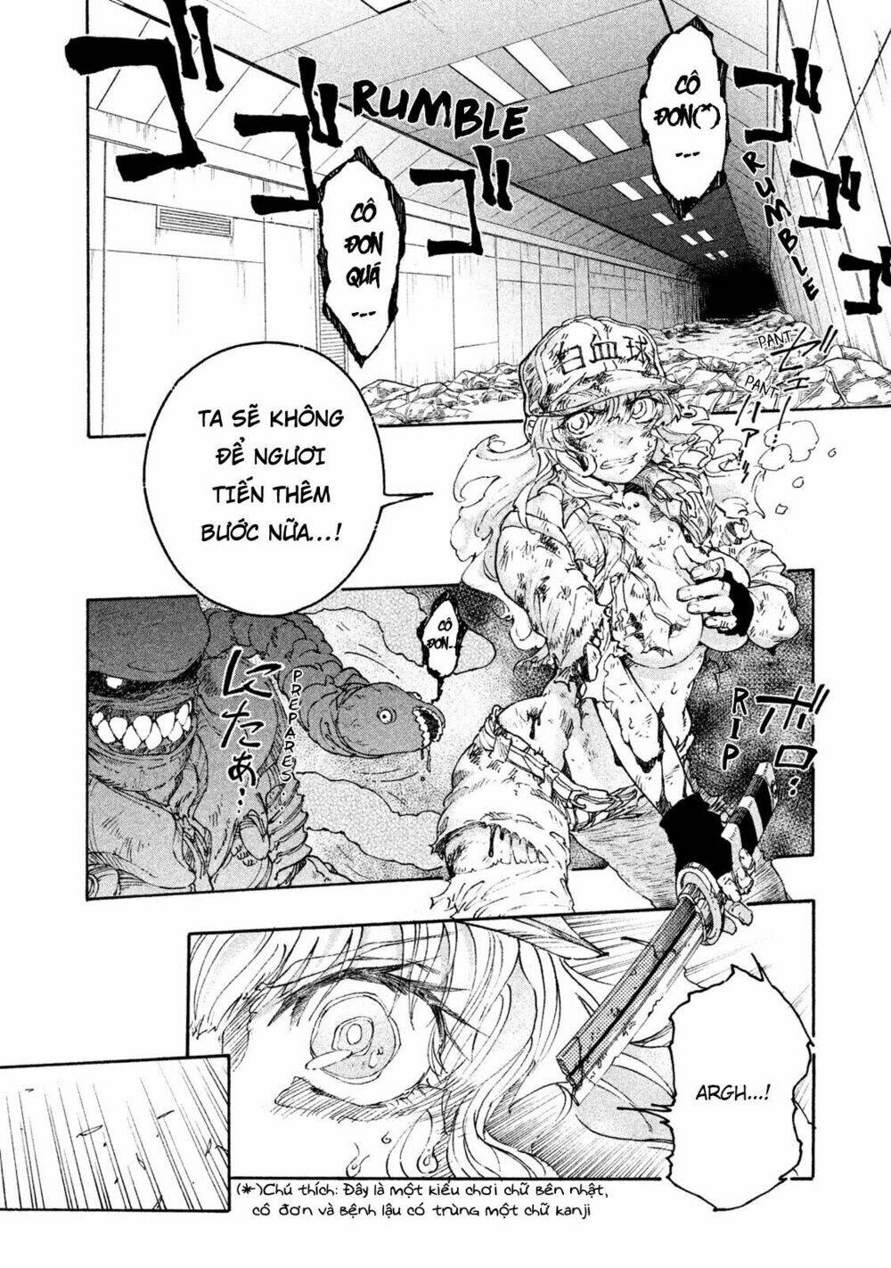 biệt đội tế bào black - hataraku saibou black chapter 4 2