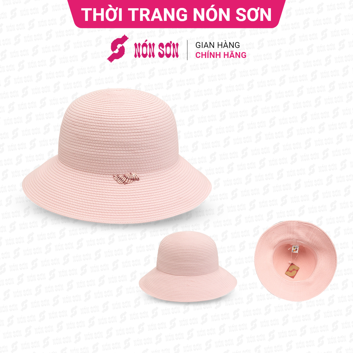 Mũ vành thời trang Nón Sơn chính hãng XH001-101-HG1